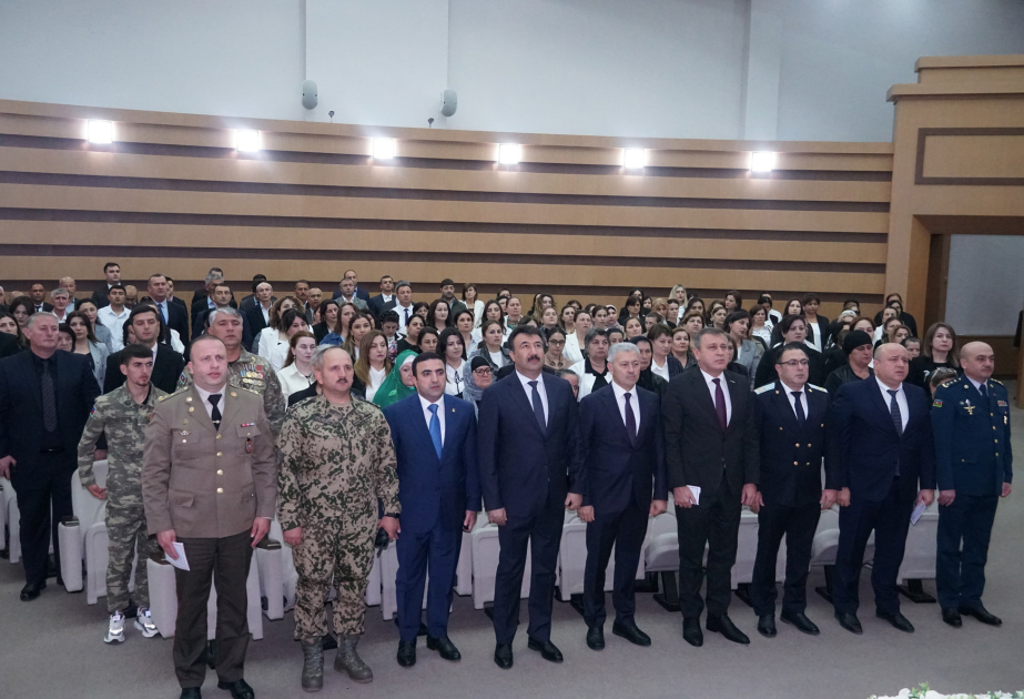 Zaqatalada tədbir: Ulu Öndərin tariximizdə rolu illər keçdikcə daha dərindən dərk edilir