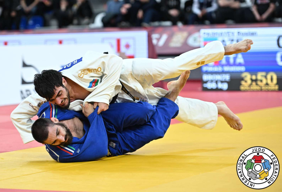 Four Azerbaijani judokas to battle for bronze medals at Qazaqstan Barysy Grand Slam 2024