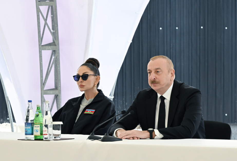 President of Azerbaijan: We are the leading state in the Caucasus, and everyone should reckon with us VIDEO