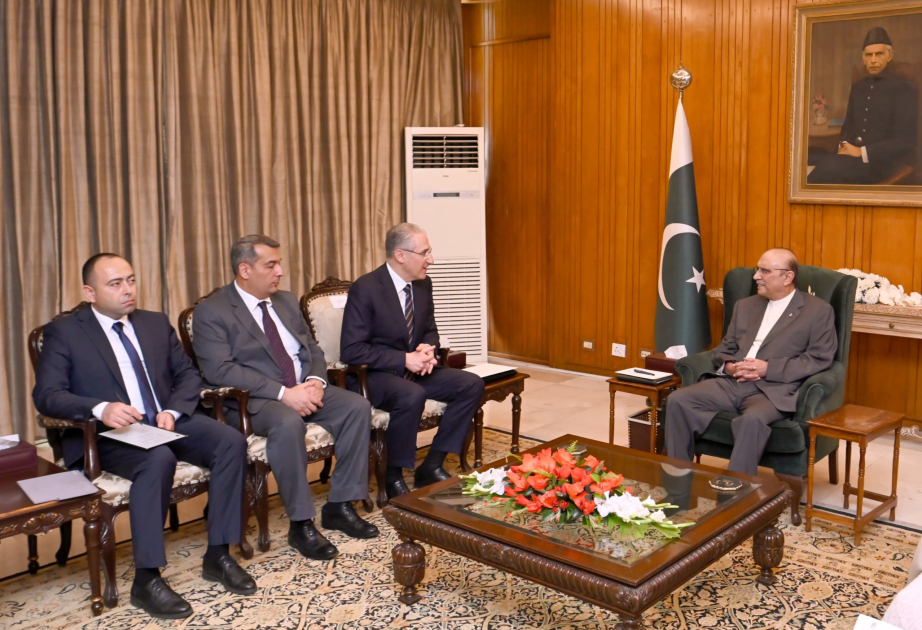 President of Pakistan receives COP29 President-Designate Mukhtar Babayev