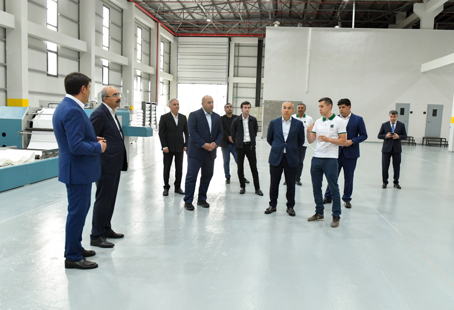 Ağdam Sənaye Parkında görülən işlərlə tanışlıq