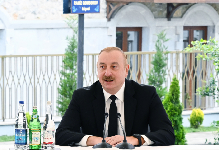 Le président azerbaïdjanais : La guerre n'aurait pas pu se terminer avec succès sans Choucha