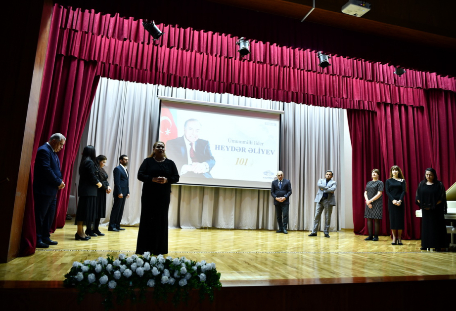 Ulu Öndər Heydər Əliyev müasir Azərbaycanın işıqlı sabahının təməlini qoyub