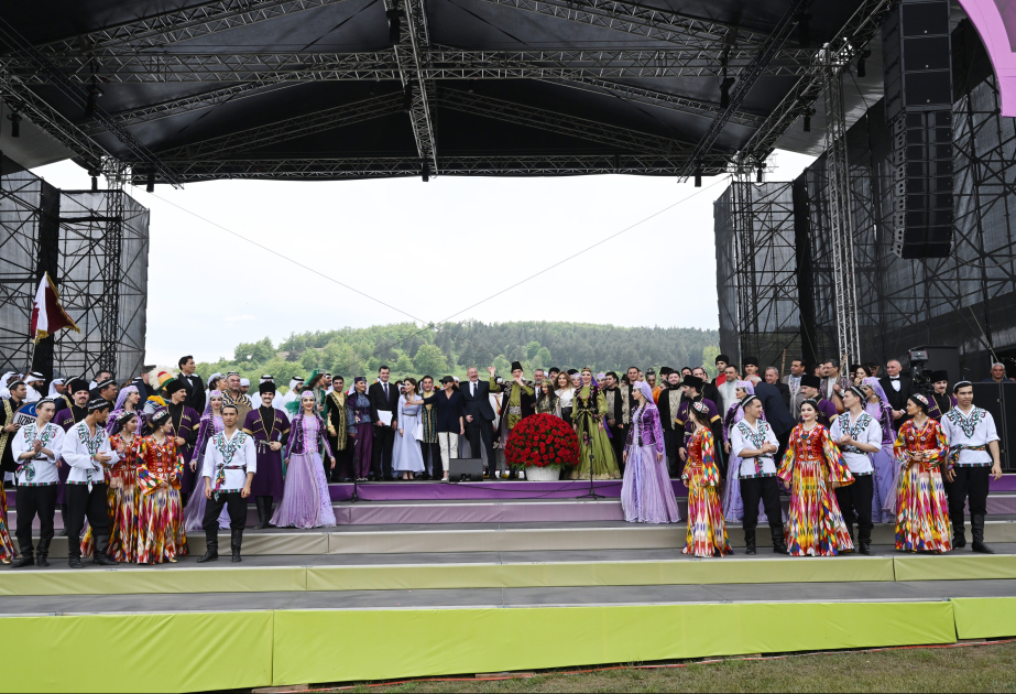 Shusha hosted opening ceremony of 7th “Kharibulbul" International Music Festival and “Shusha - the Cultural Capital of the Islamic World 2024”  President Ilham Aliyev and First Lady Mehriban Aliyeva attended the event VIDEO