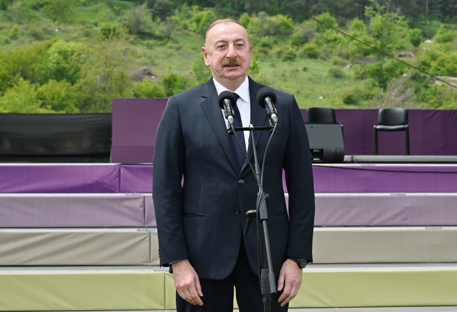Presidente: "Estoy seguro de que a partir de ahora siempre habrá paz en tierras azerbaiyanas"