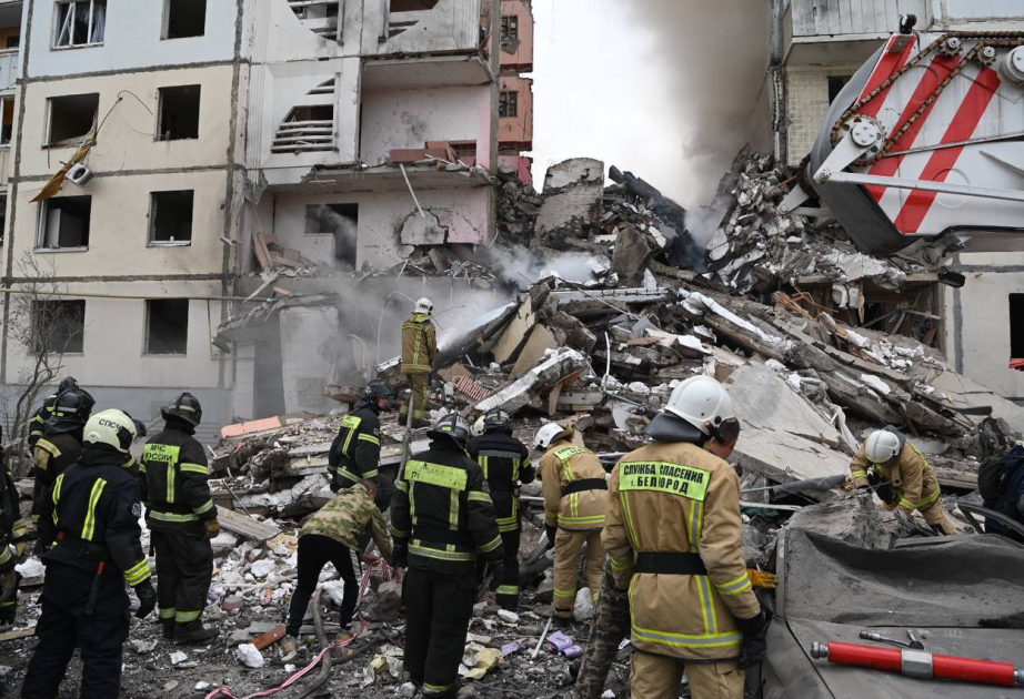 Belqorodda binanın bir hissəsinin uçması nəticəsində 15 nəfər ölüb