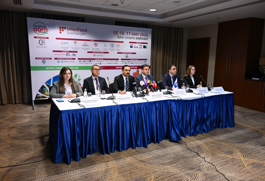 Bakıda “Caspian Agro” və “Interfood Azerbaijan” sərgiləri keçiriləcək VİDEO