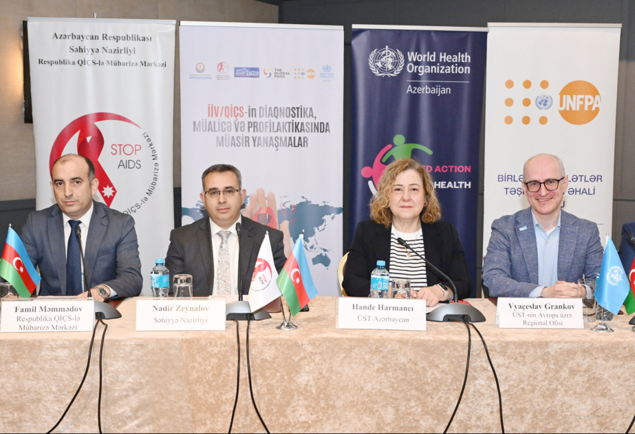Ümumdünya Səhiyyə Təşkilatının eksperti Azərbaycan tibb işçilərinə İİV/QİÇS epidemiyasının dayandırılması mövzusunda təlim keçir
