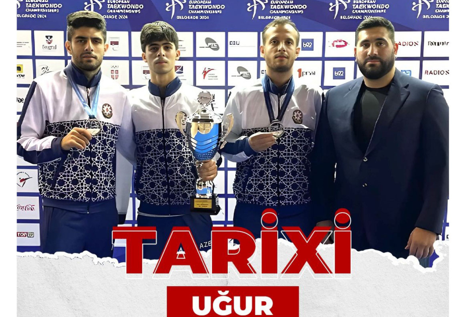 Azerbaijani Para taekwondo team excel at European championships