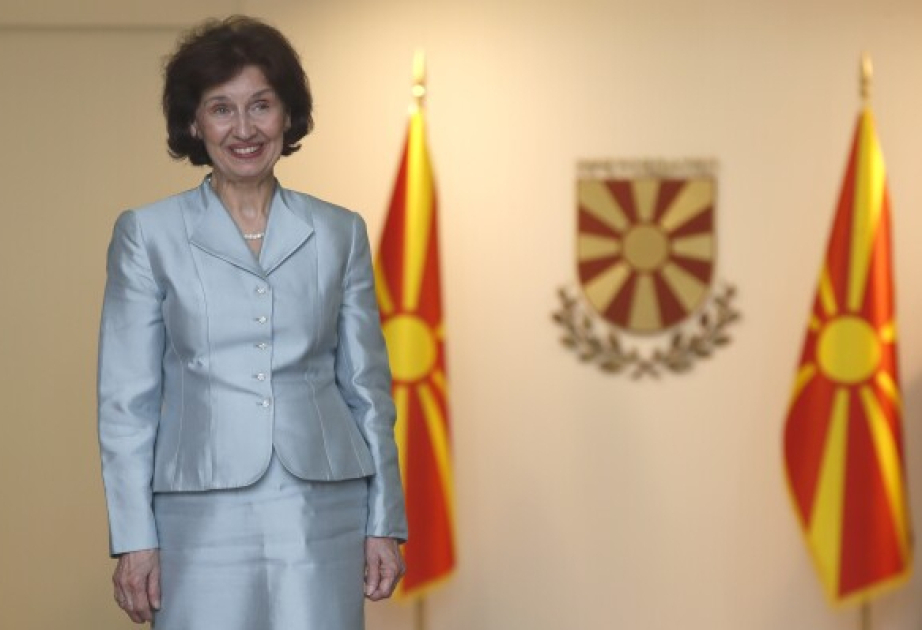 Gordana Siljanovska Davkova takes office as North Macedonia's 1st woman president