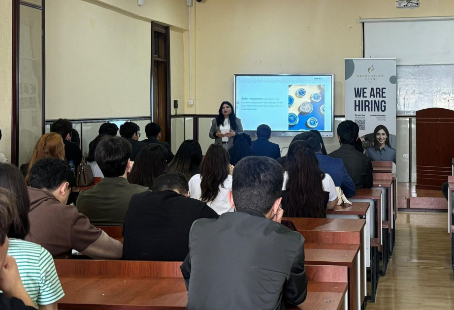 Компания Azerbaijan Fish Farm провела тренинг для студентов БГУ