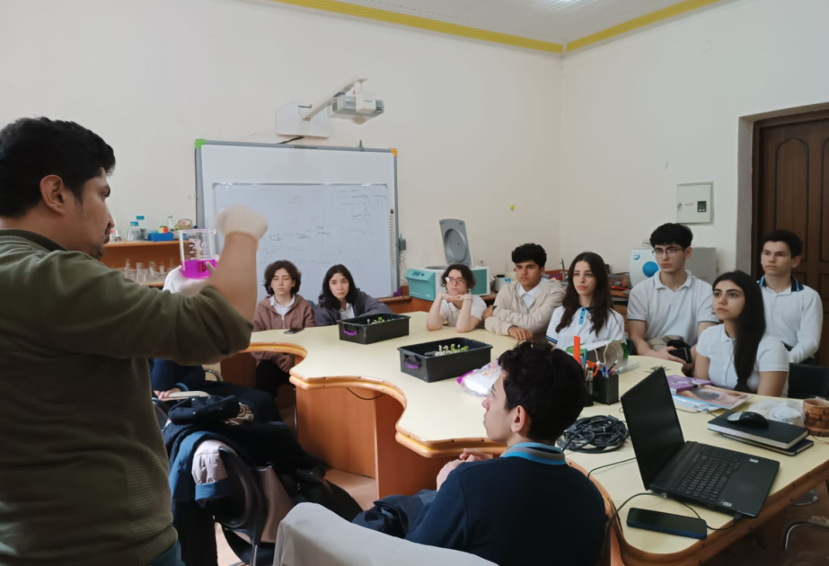 III Bakı Elm Olimpiadasının finalçıları Bakı Dövlət Universitetində