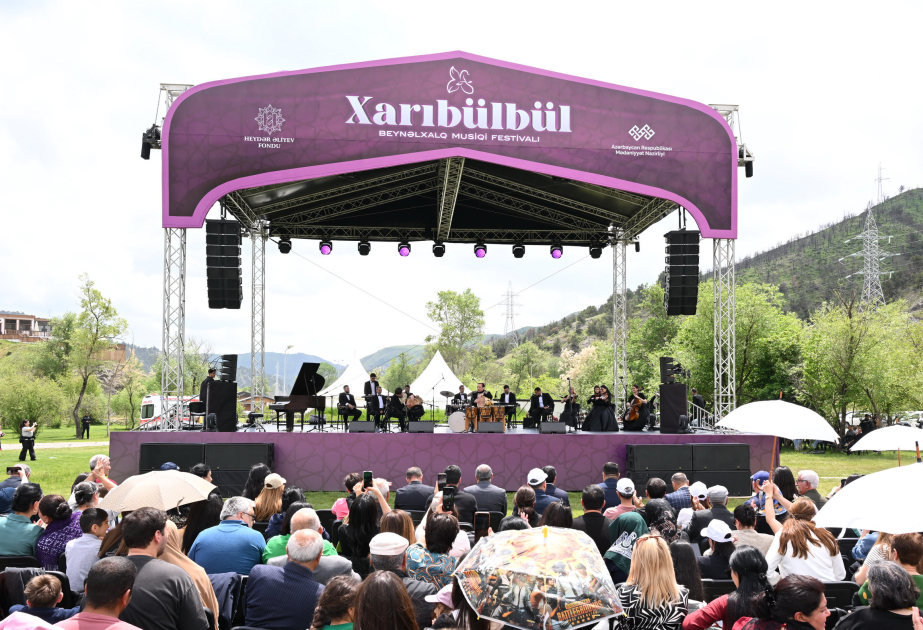 7th “Kharibulbul” International Music Festival features concert program in Lachin