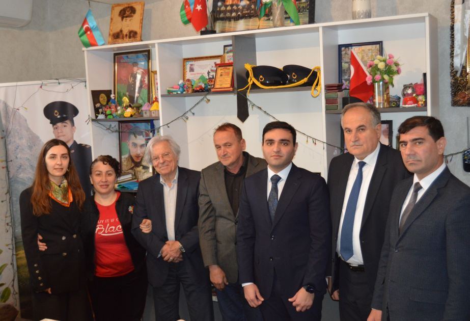 Avropa Parlamentinin üzvü məcburi köçkünlər üçün yaradılan şəraitlə tanış olub