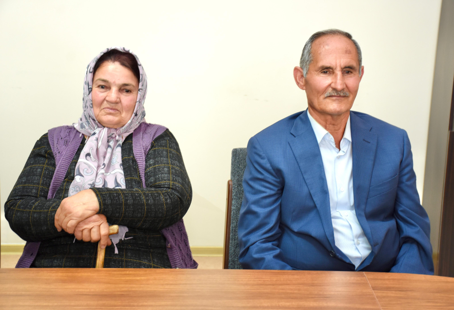 Naxçıvanda uzunömürlü Həsənovlar ailəsi ilə gənclərin görüşü olub