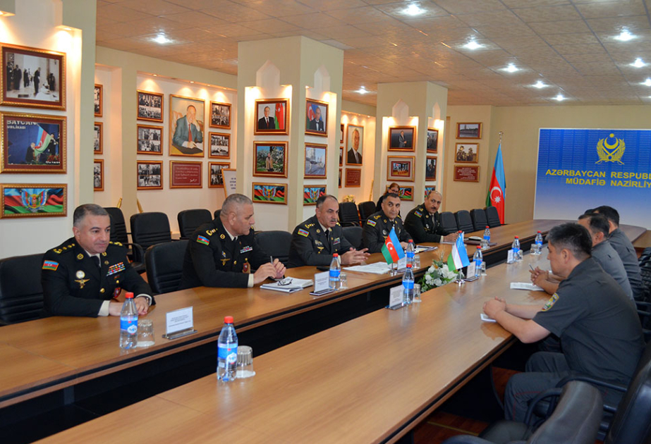 Military specialists from Azerbaijan and Uzbekistan hold working meeting