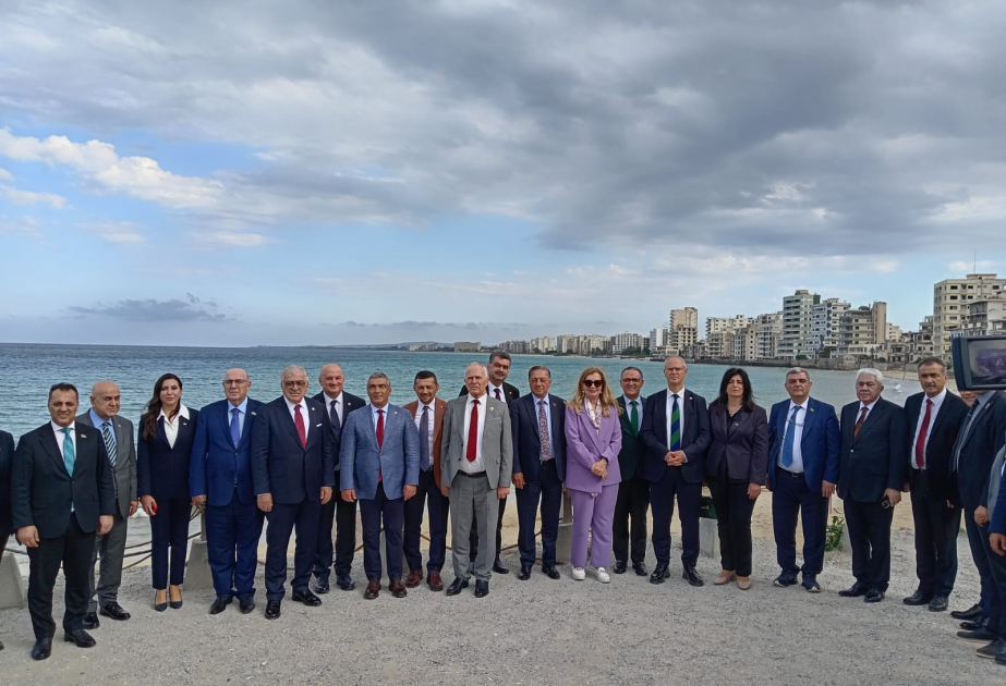 Milli Məclisin deputatları Şimali Kipr Türk Cümhuriyyətində Qapalı Maraş şəhərində olublar