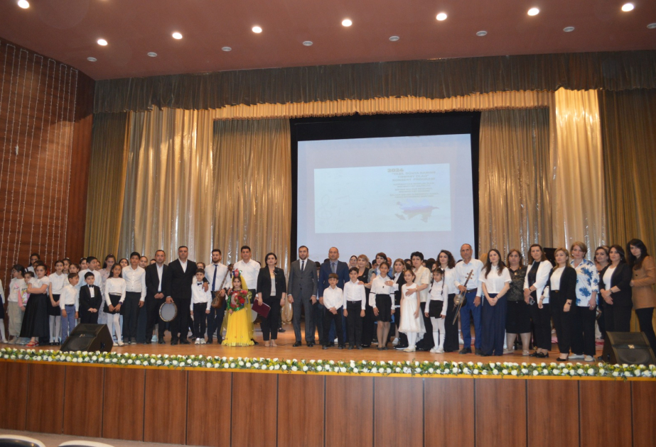 Sabirabadda “Yaşıl dünya naminə həmrəy olaq” adlı konsert təşkil edilib