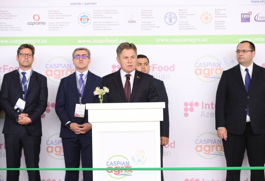 Viceprimer ministro bielorruso: "Los productos azerbaiyanos están en demanda entre los compradores bielorrusos"