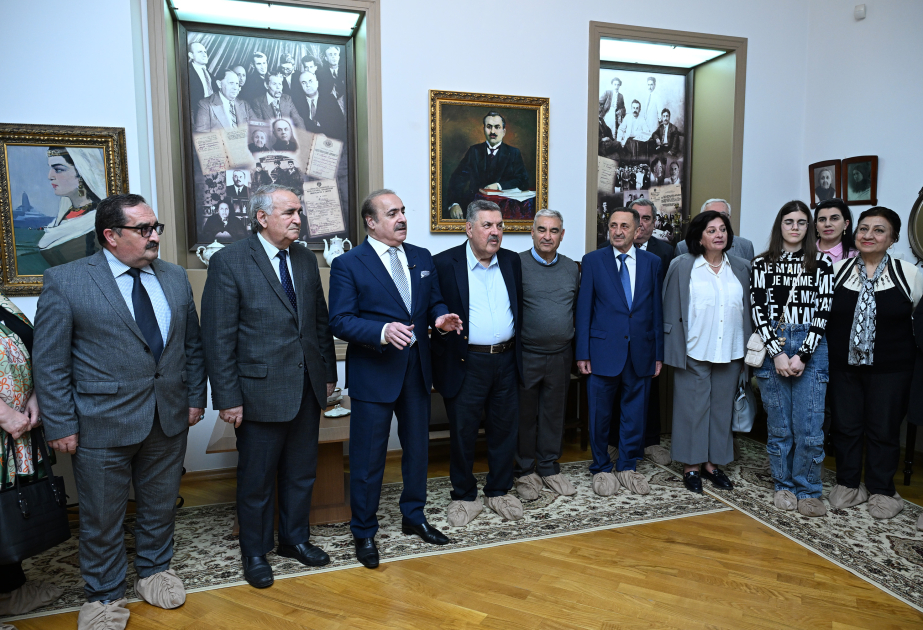 Ədəbiyyat Muzeyində Salman Mümtazın ekspozisiyasının açılışı olub