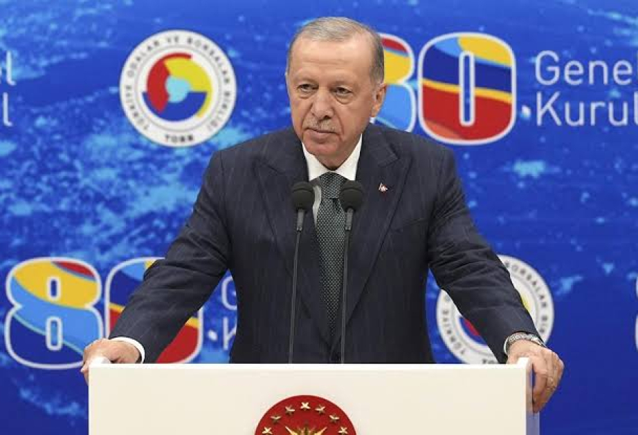 Prezident Ərdoğan: Mənfi təsirlərə baxmayaraq ötən il Türkiyə ixracatı rekord qırıb