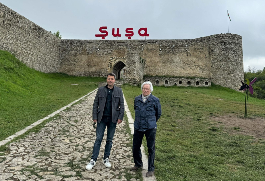 Un miembro del Parlamento Europeo visita la ciudad azerbaiyana de Shusha