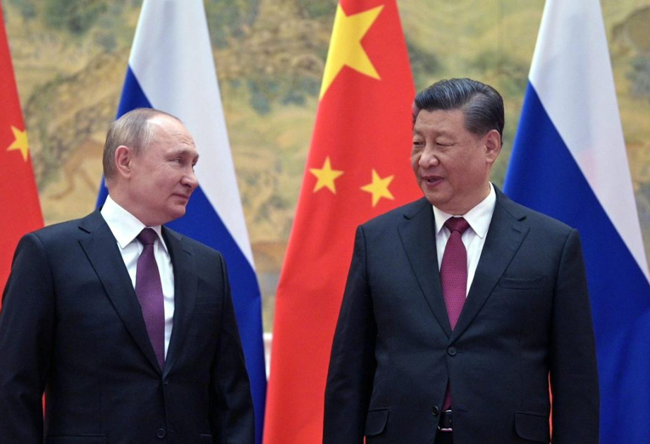 Chinese President Xi Jinping holds talks with Russian President Putin
