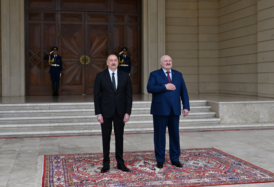 Состоялась церемония официальной встречи Президента Беларуси Александра Лукашенко  ВИДЕО