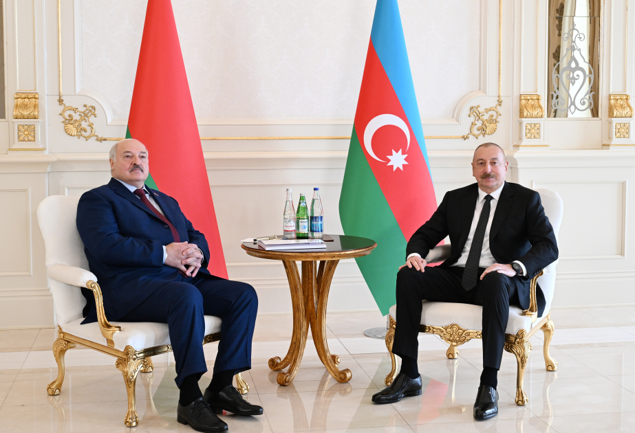 Состоялась встреча президентов Азербайджана и Беларуси один на один ОБНОВЛЕНО ВИДЕО