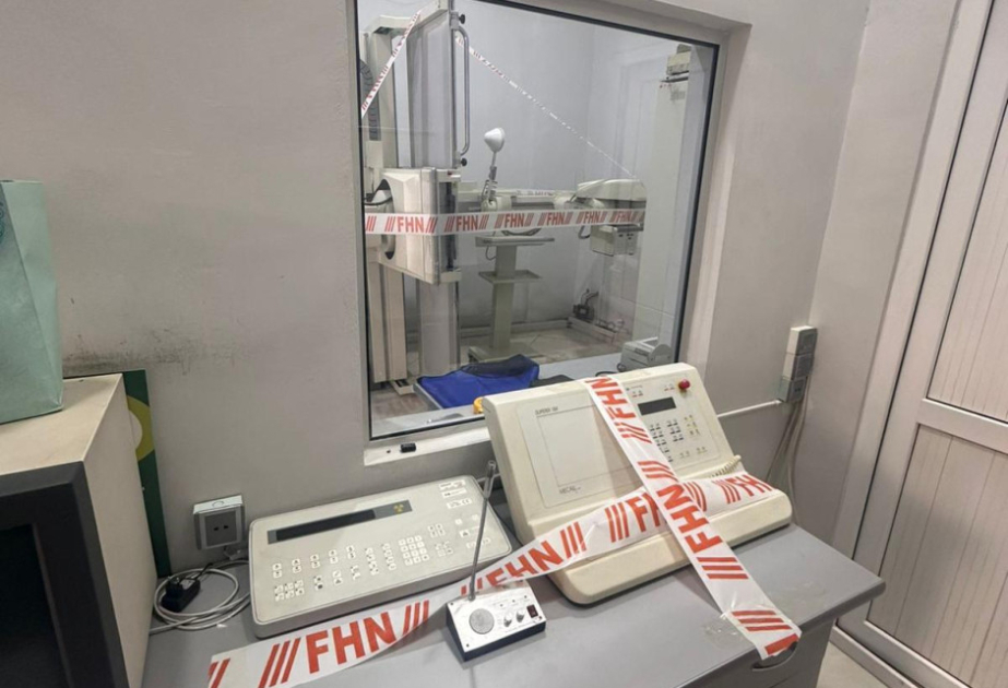 Şəmkirdəki klinikada pozuntularla əlaqədar rentgen aparatlarının fəaliyyəti dayandırılıb
