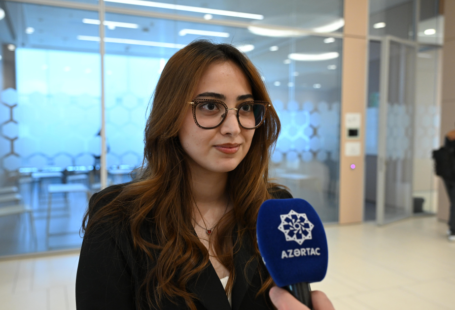 ADA Universitetinin tələbəsi: Yarışda qalib gəlməyimizə çox böyük ümidimiz var