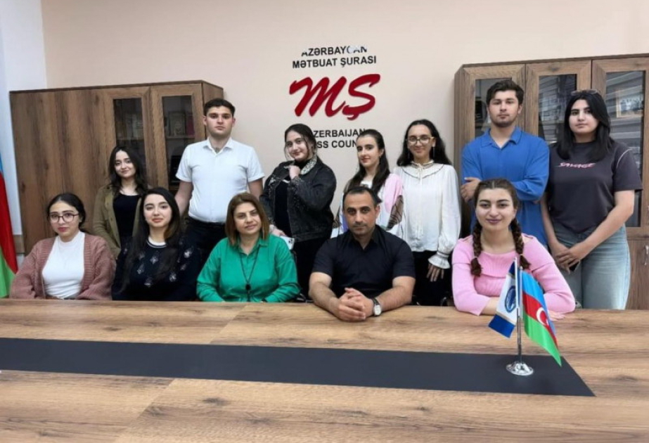 “I Gənc mədəniyyət müxbirləri məktəbi” layihəsi çərçivəsində növbəti təlim
