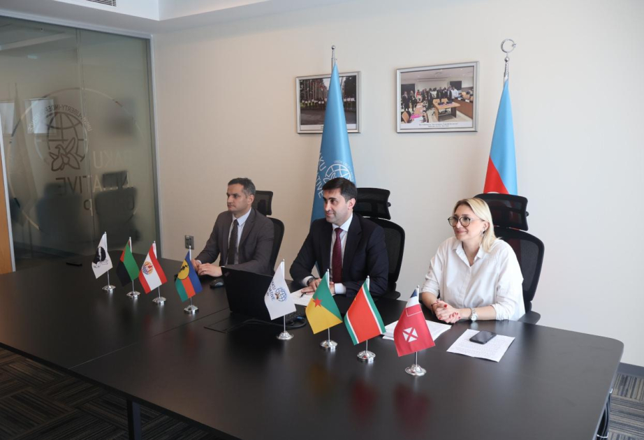 France`s last colonies arrange video conference on Baku Initiative Group`s call