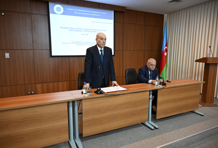 Akademik Urxan Ələkbərov: COP29-un Azərbaycanda keçirilməsi ölkəmizin siyasi və iqtisadi nüfuzunun göstəricisidir