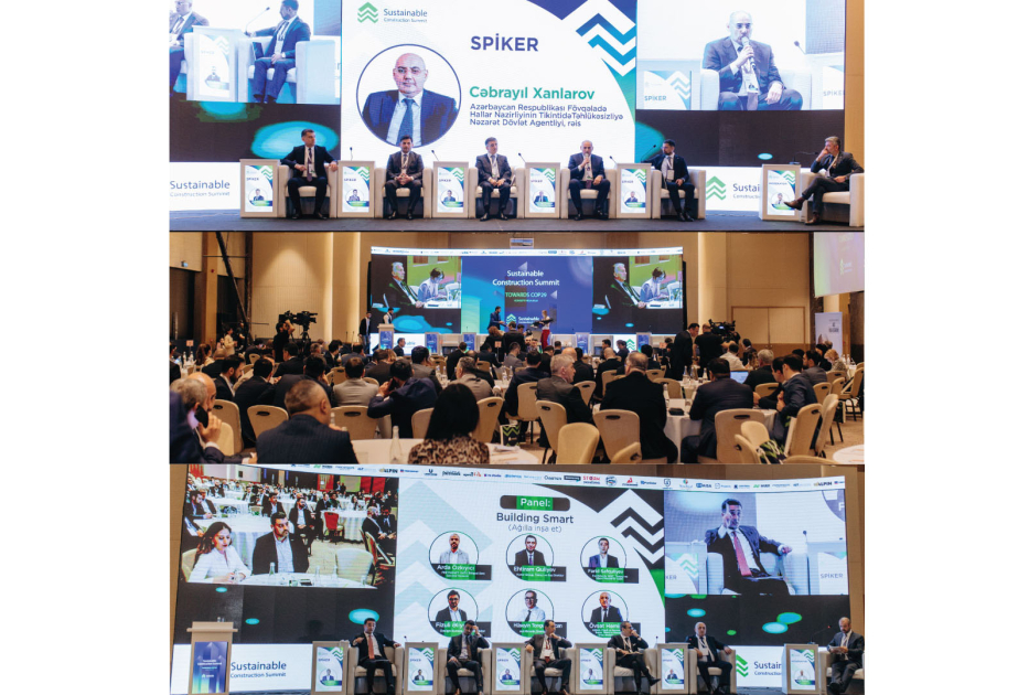 ®  “Towards COP29” şüarı altında “Sustainable Construction Summit” zirvəsi keçirilib