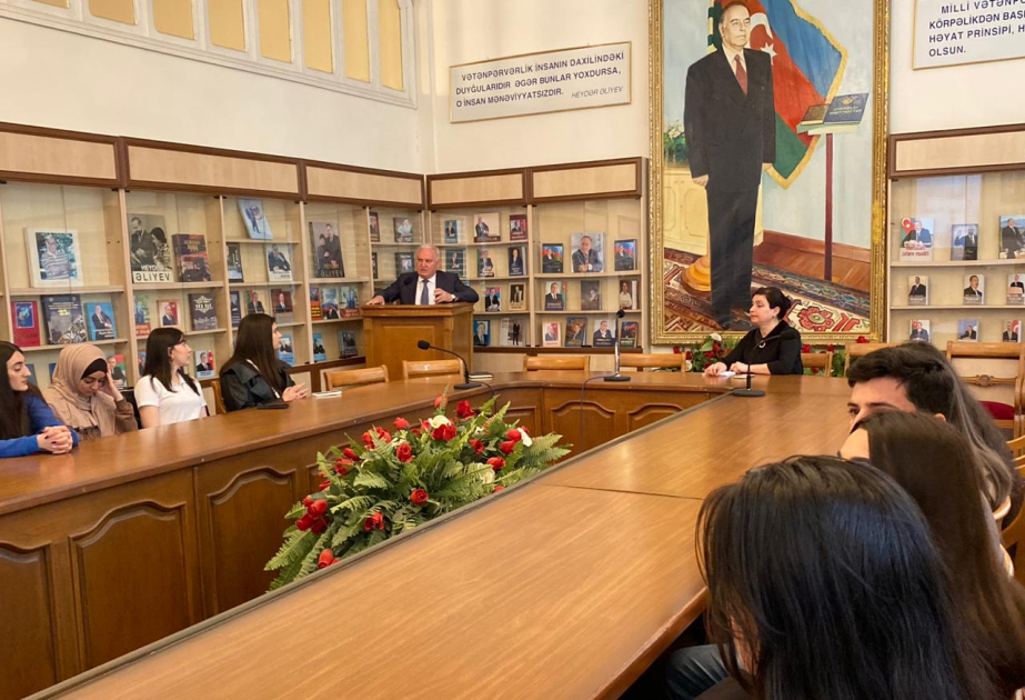 Pedaqoji Universitetdə “Heydər Əliyev dərsləri” davam edir