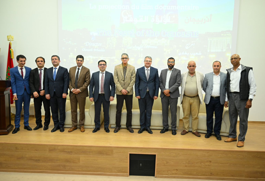 Maroc : un film documentaire consacré à l’Azerbaïdjan présenté à Rabat
