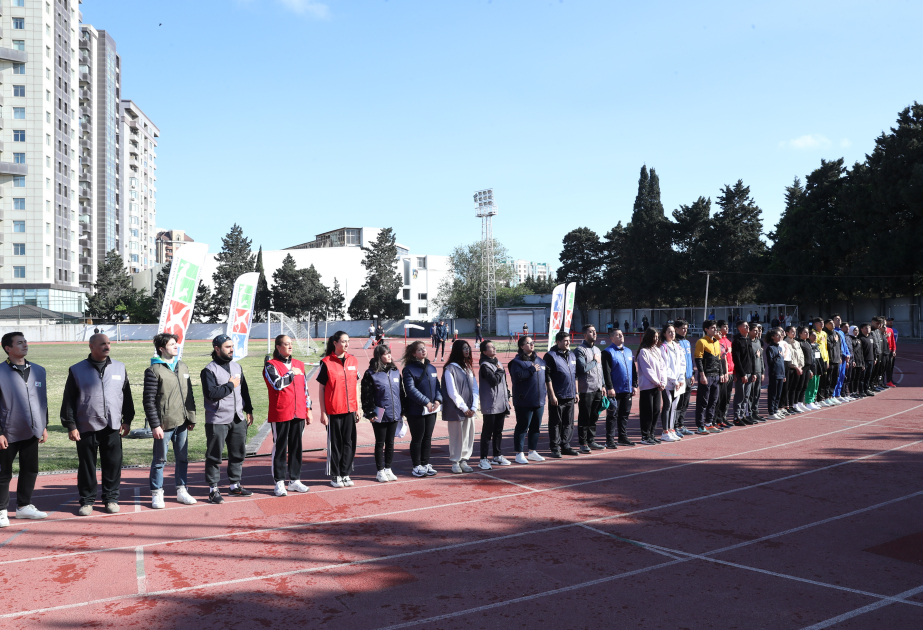 Bakıda atletika üzrə lisenziya xarakterli ölkə çempionatı start götürüb