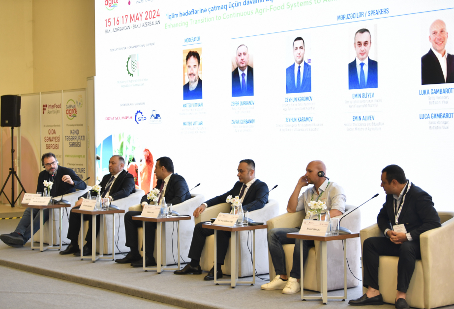 “Caspian Agro 2024” sərgisi çərçivəsində aqrar sahənin aktual mövzularına dair panel sessiyalar keçirilib