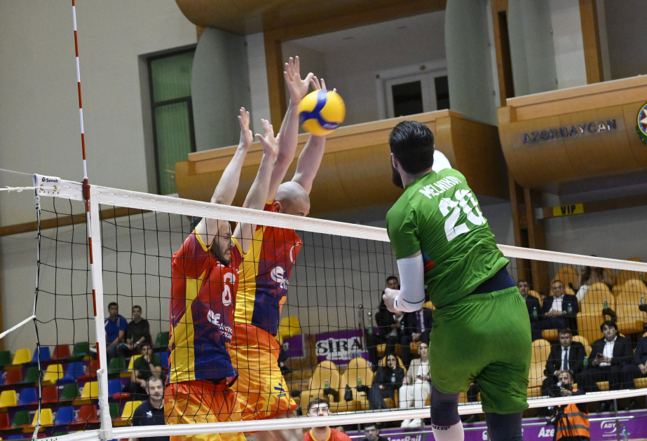 Qızıl Avropa Liqası: Azərbaycan voleybol millisi Rumıniya seçməsinə məğlub olub