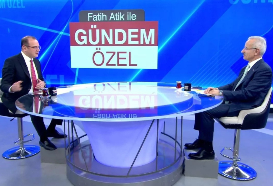 Türkiyənin nəqliyyat naziri Zəngəzur dəhlizindən danışıb