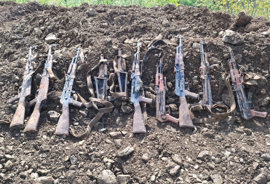 За последнюю неделю в Ханкенди было обнаружено и изъято 43 автомата