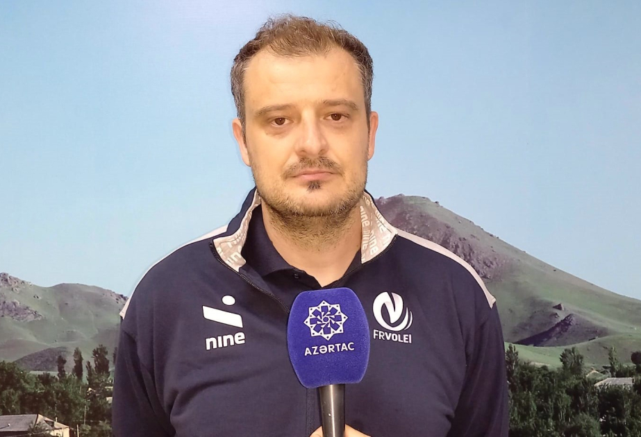 Rumıniya voleybol millisinin baş məşqçisi: Azərbaycan yığması bizə təhlükəli anlar yaşatdı