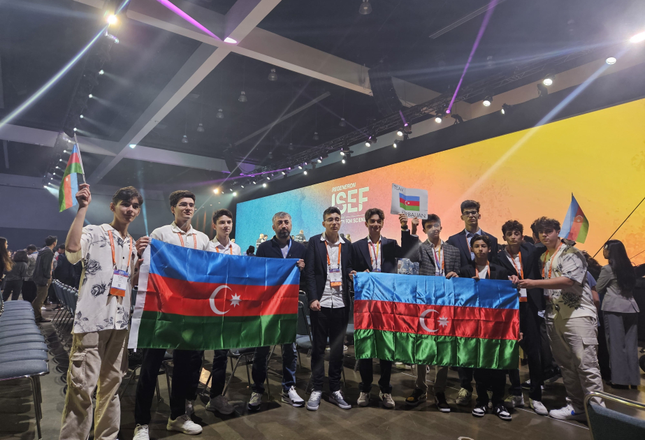Alumnos azerbaiyanos ganan por primera vez una medalla en el concurso ISEF