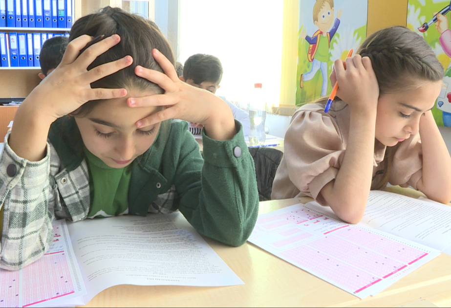 Mil-Muğan regionunda IV sinif üzrə monitorinqdə 7209 şagirdi iştirak edib VİDEO