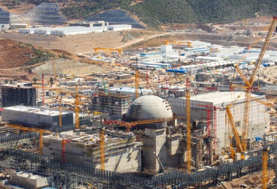 Türkiyədə “Akkuyu” AES-in ilk reaktor sistemlərinin sınaqları davam etdirilir