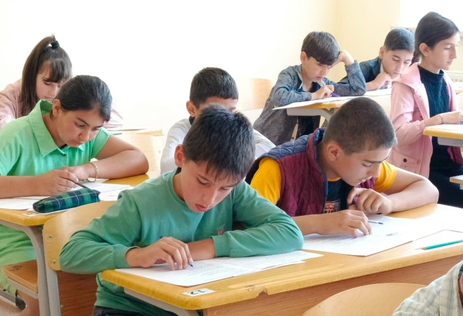 Şəki-Zaqatala bölgəsi üzrə VI sinif şagirdləri üçün monitorinqdə 8227 məktəbli iştirak edib