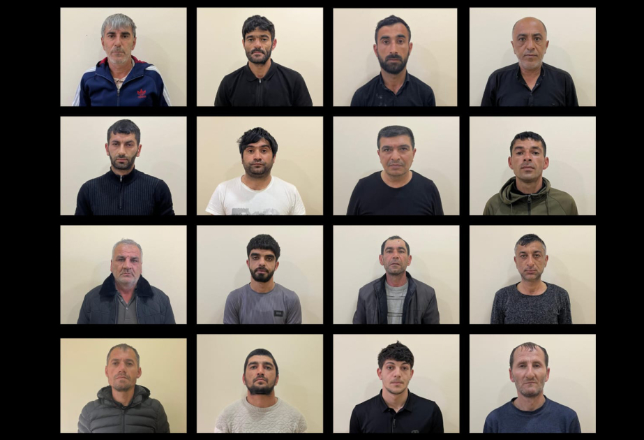 Polis Ağcabədidə əməliyyatlar keçirib, 20 nəfər saxlanılıb
