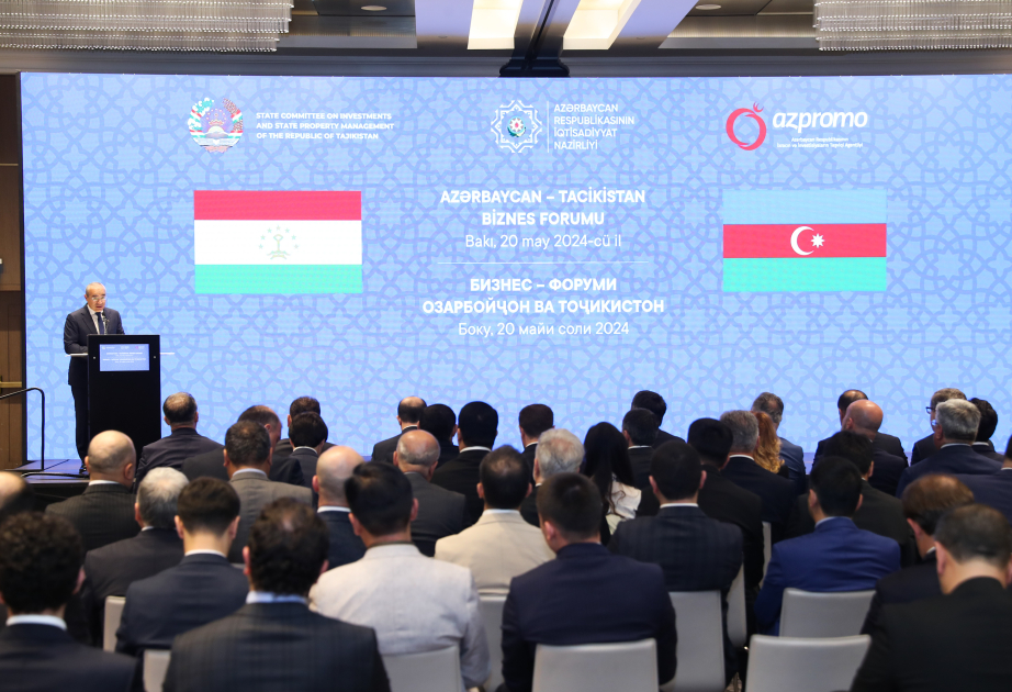 Bakıda Azərbaycan-Tacikistan biznes forumu keçirilir