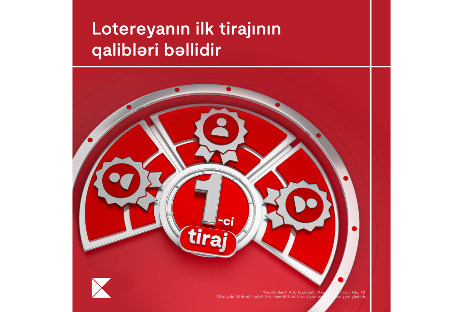 ®  Kapital Bank's cash loan lottery: winners of first draw revealed and exciting prizes await